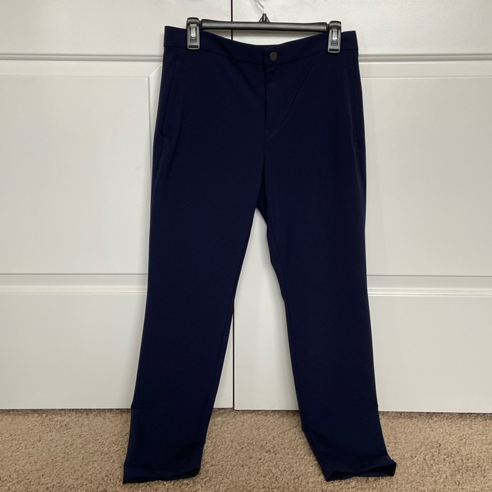 Gap Navy Short Skinny High Rise Work Pant